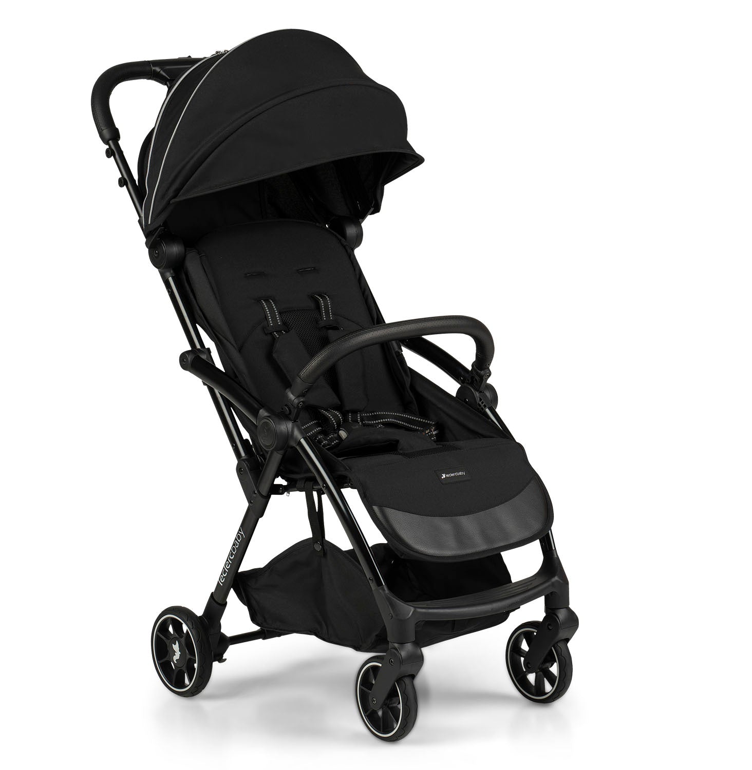 Influencer Air Twin Stroller Bundle : Piano Black Stroller + Piano Black Stroller