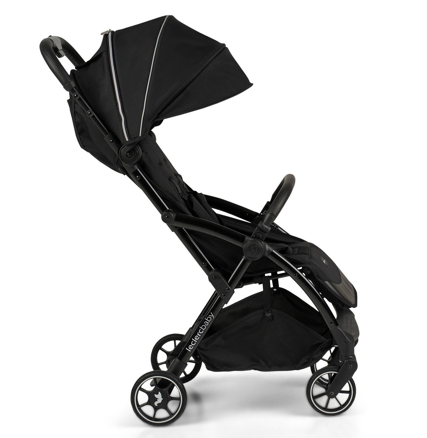 Influencer Air Twin Stroller Bundle : Piano Black Stroller + Cloudy Cream Stroller