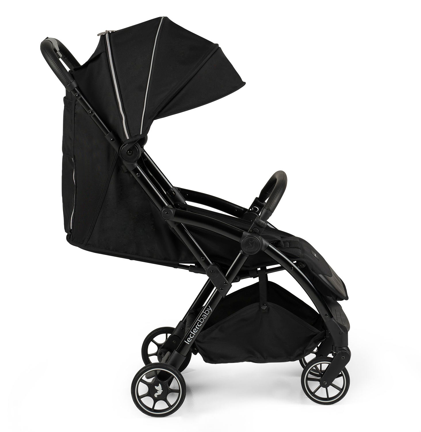 Influencer Air Twin Stroller Bundle : Violet Grey Stroller + Piano Black Stroller