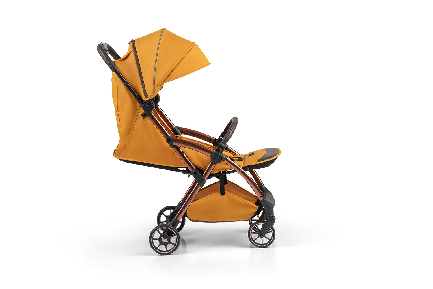 Influencer Air Twin Stroller Bundle : Golden Mustard Stroller + Golden Mustard Stroller