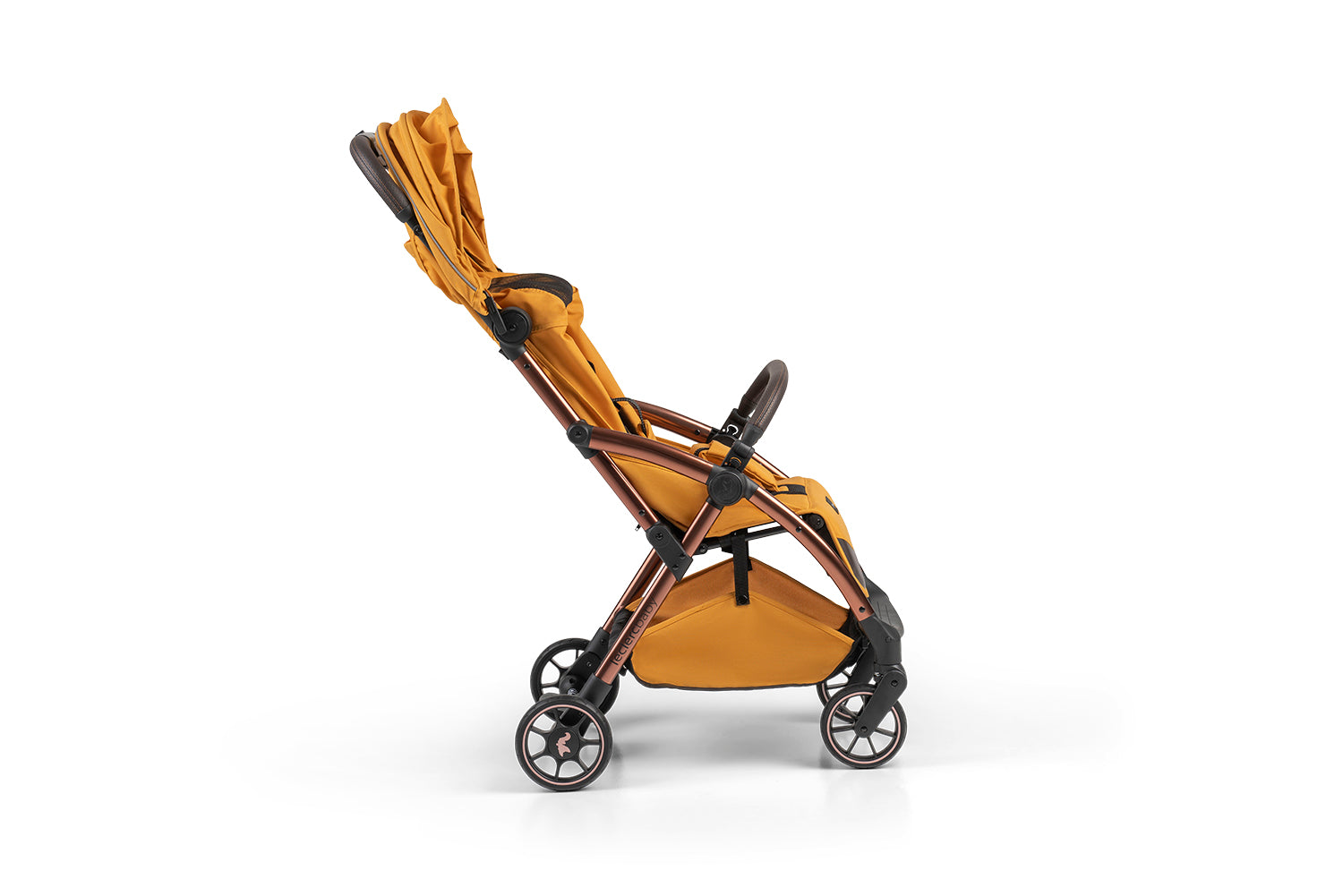 Influencer Air Twin Stroller Bundle : Golden Mustard Stroller + Olive Green Stroller