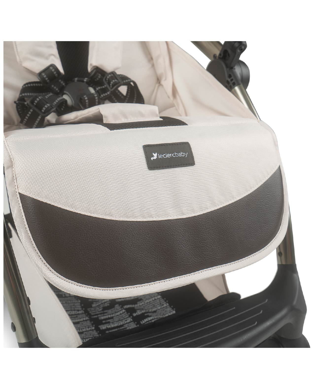 Influencer Air Twin Stroller Bundle : Cloudy Cream Stroller + Olive Green Stroller