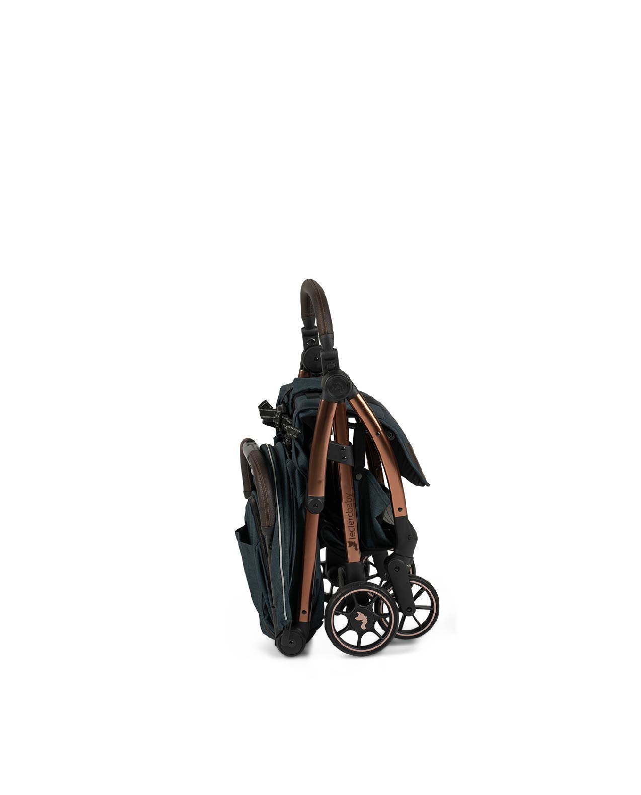 Influencer Air Twin Stroller Bundle : Denim Blue Stroller +  Olive Green Stroller