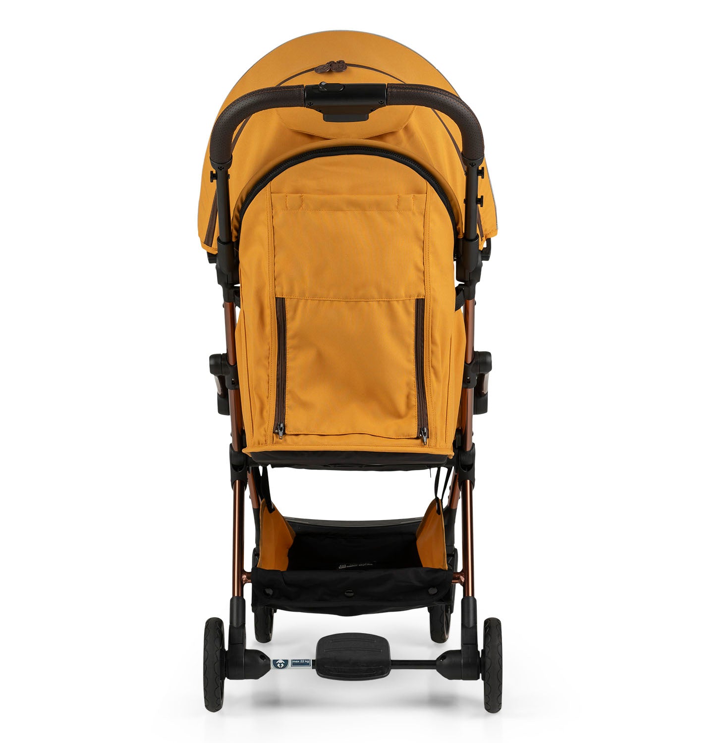 Influencer Air Twin Stroller Bundle : Golden Mustard Stroller + Golden Mustard Stroller